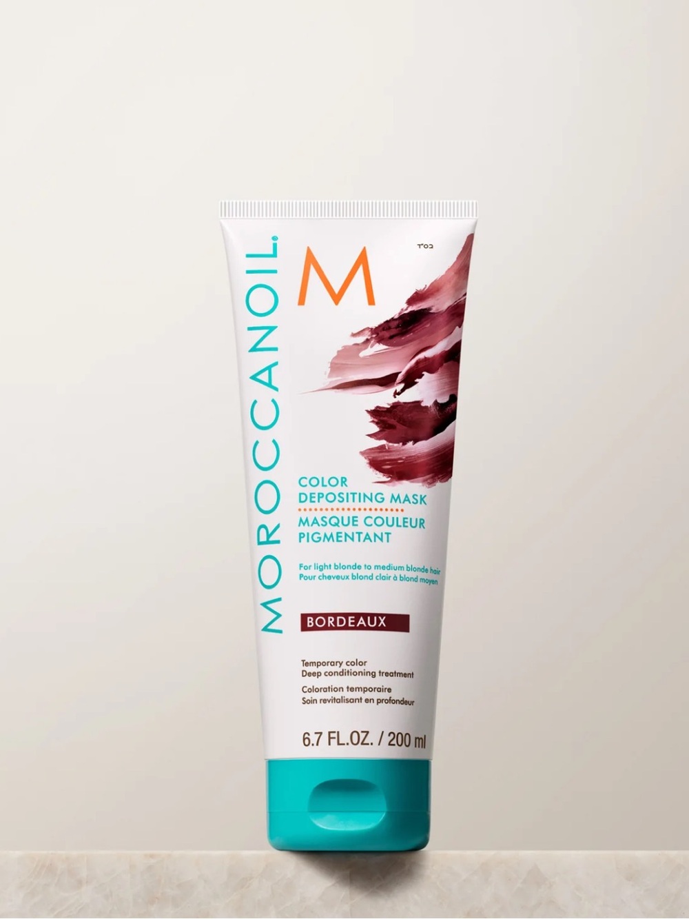 NEW Moroccanoil Color Depositing Hair Mask Bordeaux (Deep Red) Full size 6.7 oz